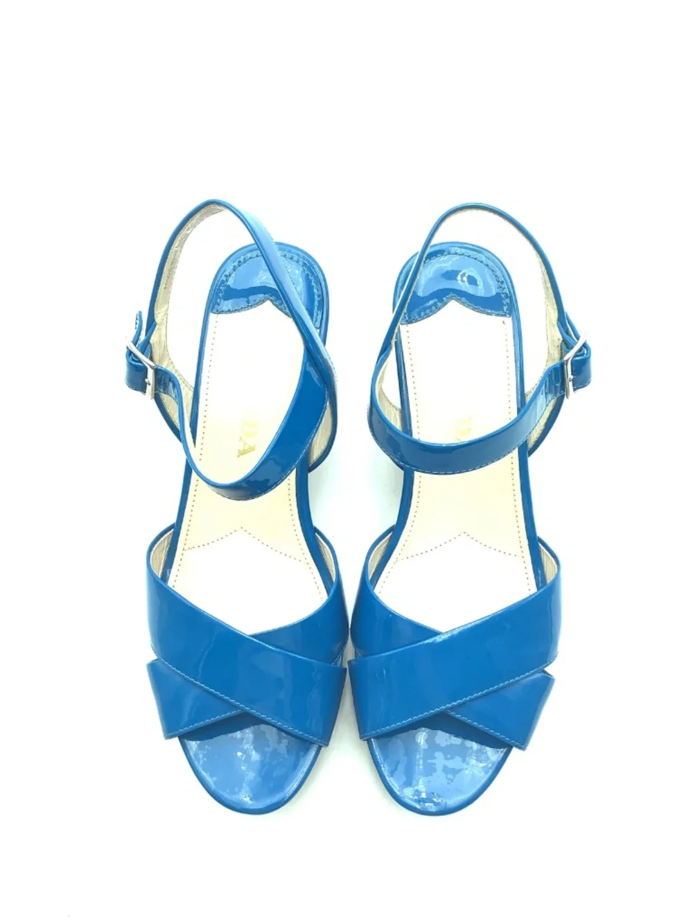 Valentino Leather Slingback Sandals Size: 6.5 / IT 37